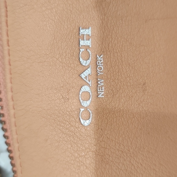 COACH Legacy Perforated Leather Courtenay Hobo Bag, Peach,Women's OS - Picture 5 of 13